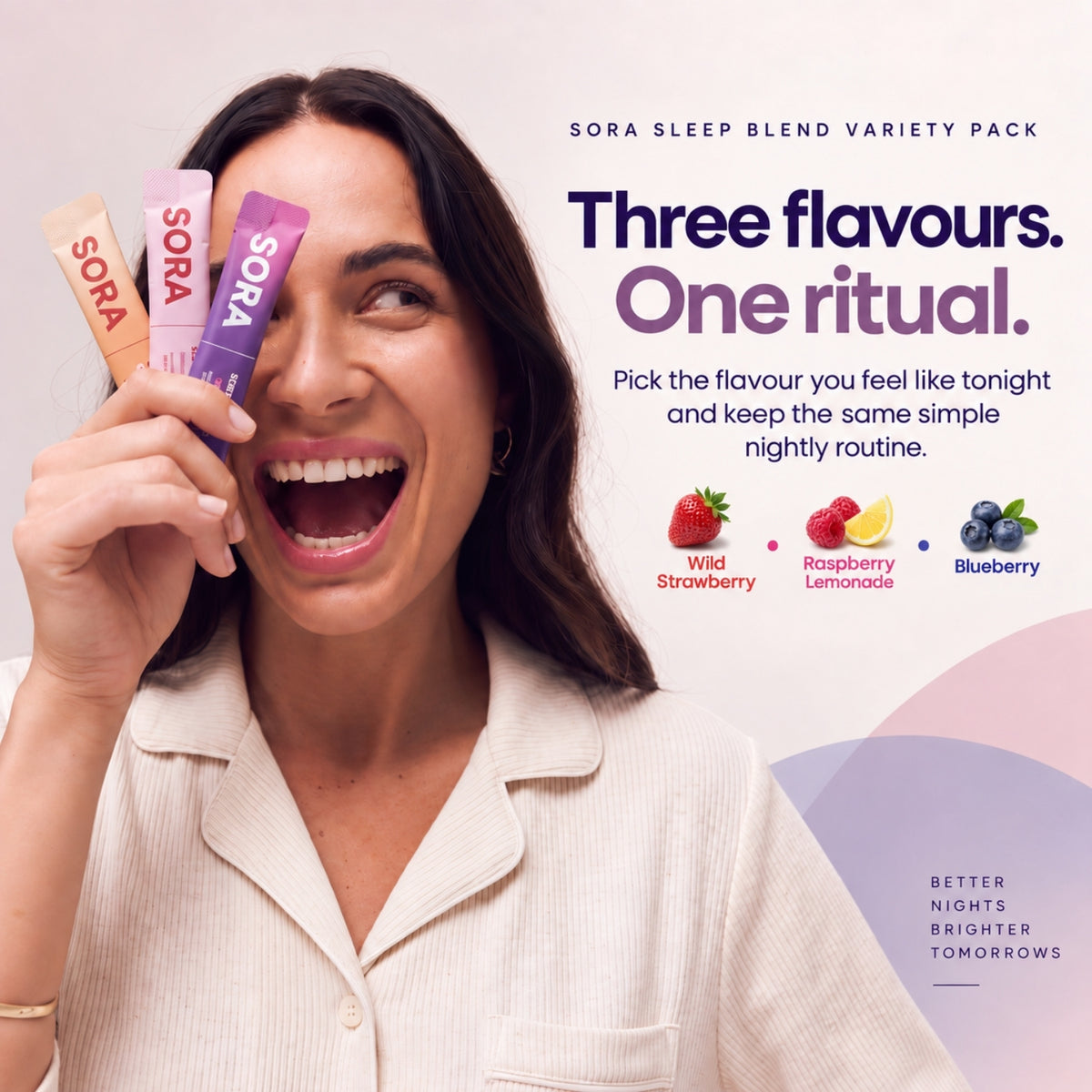 SORA Sleep Blend Variety Pack | 3 Flavours