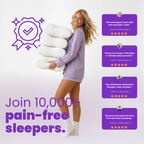 SORA Cloud join 10000 pain-free sleepers five star verified buyer reviews neck pain relief
